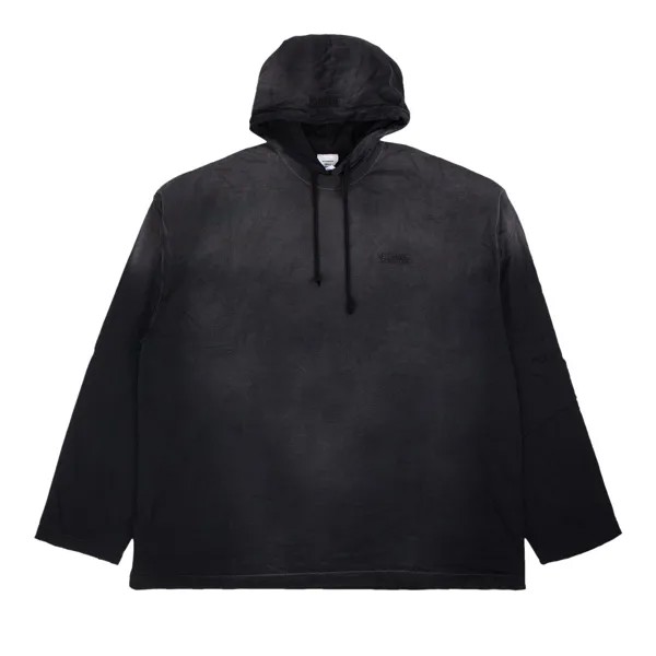 Худи Vetements Double Jersey с градиентом, цвет Черный