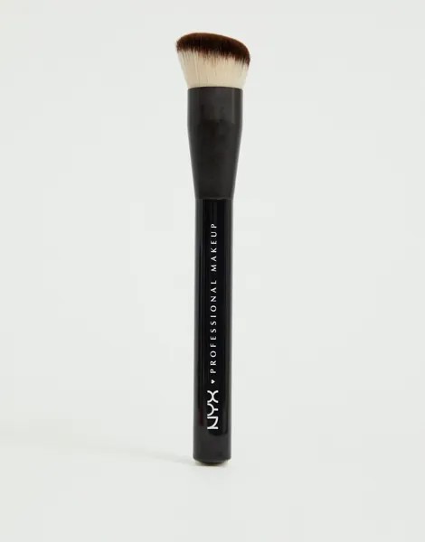Кисть для нанесения тонального средства NYX Professional Makeup Can't Stop Won't Stop-Бесцветный