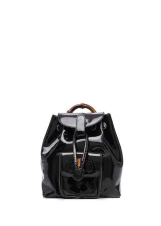 Gucci Pre-Owned рюкзак Bamboo 1990-х годов с кулиской