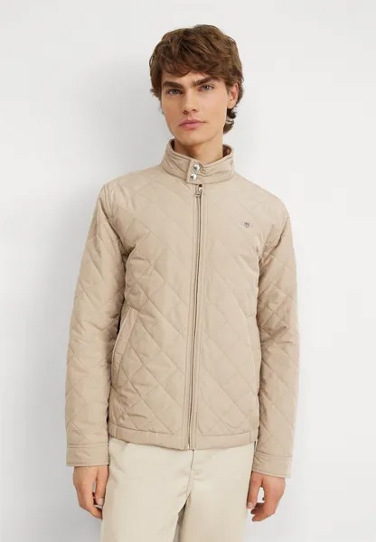 Демисезонная куртка WINDCHEATER GANT, цвет cold beige