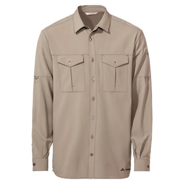 Рубашка Vaude, цвет Linen Uni
