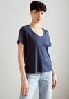 Базовая футболка Marc O'Polo Denim, темно-синий