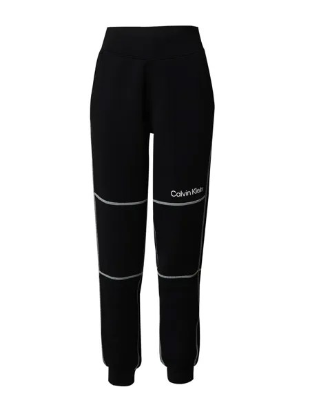 Зауженные тренировочные брюки Calvin Klein, черный