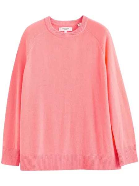 Chinti & Parker кашемировый джемпер Summer Slouchy, розовый