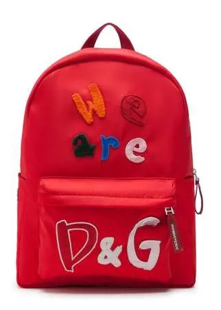 Dolce & Gabbana Kids рюкзак We Are D&G