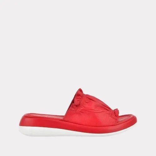 Сланцы женские Versiya shop 030 7503-T691 красные 40 RU