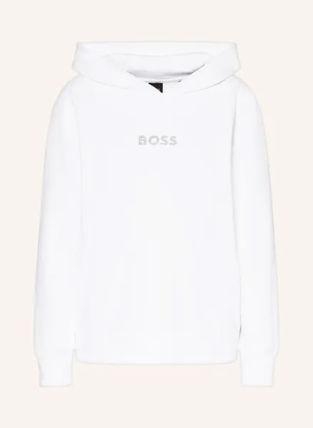 Худи Edelight с драгоценными камнями Boss, белый