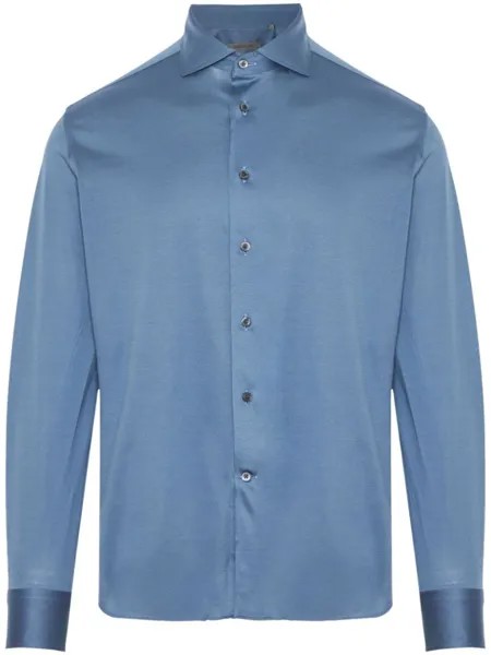 Corneliani майка джерси, синий