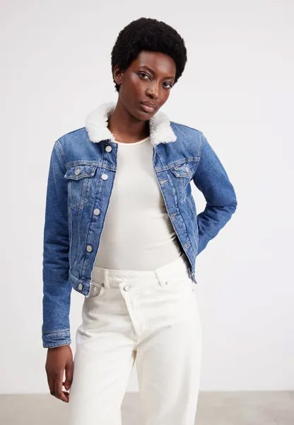 Джинсовая куртка IZZIE  Tommy Jeans, синий деним