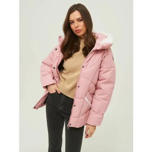 Куртка КАЛЯЕВ, размер 50, розовый