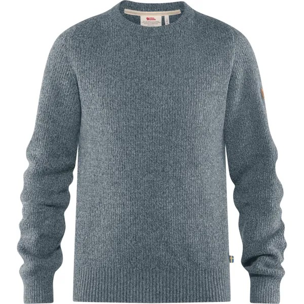 Мужской свитер Fjällräven Greenland из шерсти с круглым вырезом, размер XL, сделано в Италии, новинка
