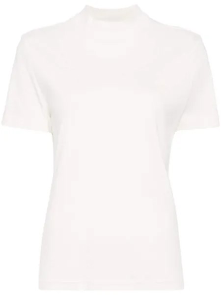 A.P.C. футболка с принтом логотипа - хлопок, белый
