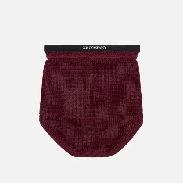 Шарф мужской C.P. Company Extra Fine Merino Wool Snood, бордовый