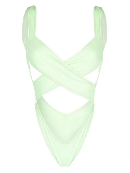 Reina Olga купальник Exotica Solid, зеленый