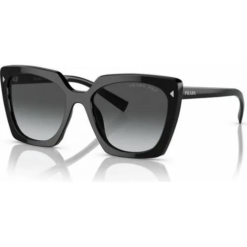 Солнцезащитные очки Prada PR 23ZS 1AB5W1, черный, серый
