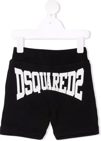 Dsquared2 Kids укороченные спортивные брюки с логотипом