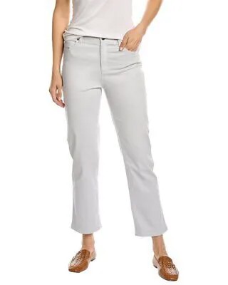Женские прямые джинсы до щиколотки Eileen Fisher Pearl с высокой талией, серые 6