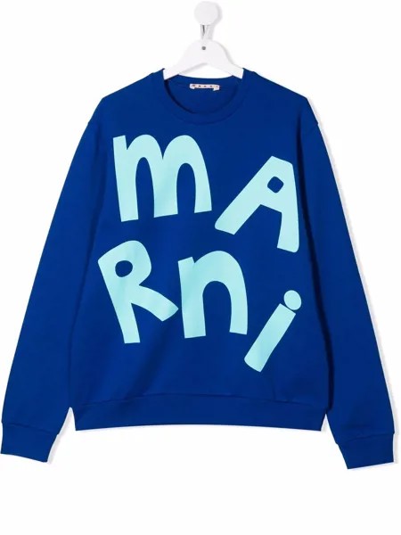 Marni Kids толстовка с логотипом
