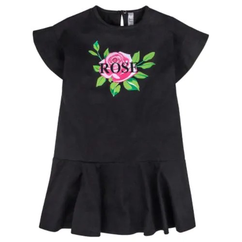 Платье BOSSA NOVA 157В21-161 для девочки, цвет чёрный, размер 116