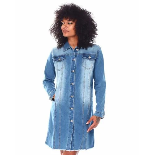 Платье Blue Topic BLUE TOPIC Denim, размер M, blue