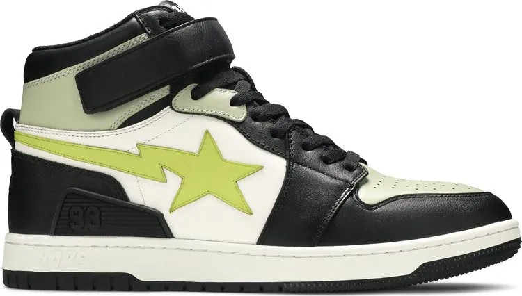 Кроссовки Block Sta High Black Lime, черный