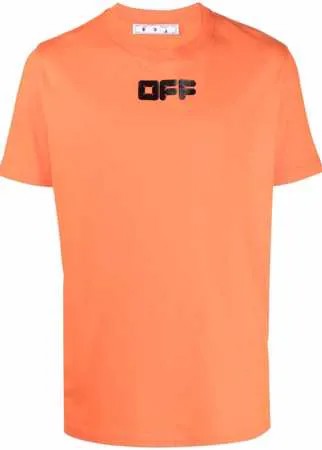 Off-White футболка с логотипом