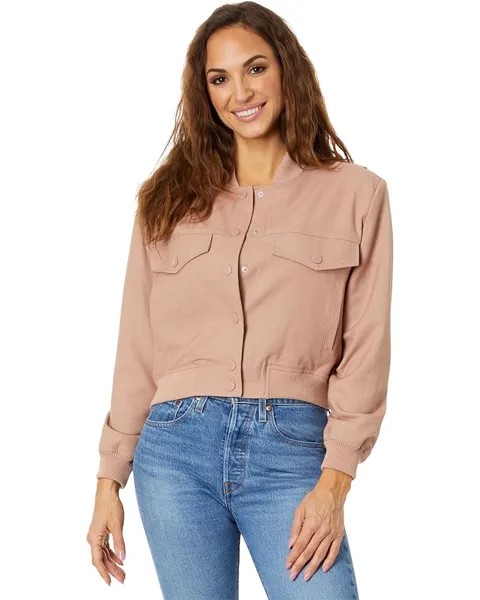 Куртка Blank NYC Woven Bomber with Pockets, розовый