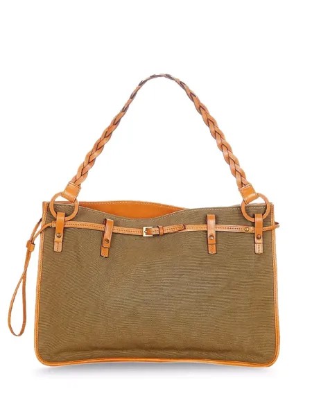 Gucci Pre-Owned сумка-тоут с плетеными ручками