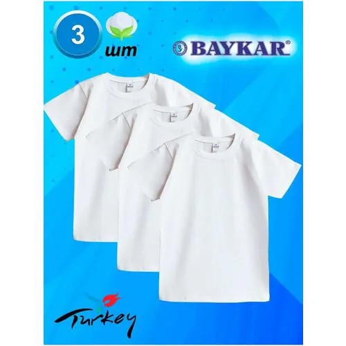 Футболка BAYKAR, размер (7-8)4, белый