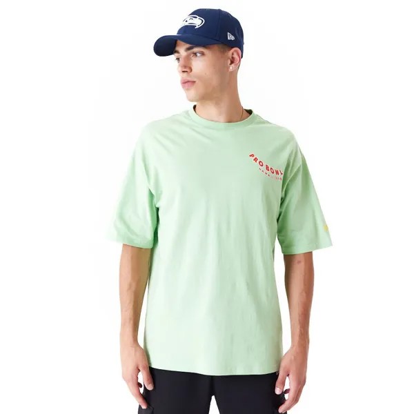 Футболка New Era Pro Bowl Grphc NFL Prbnfc T-shirt, зеленый