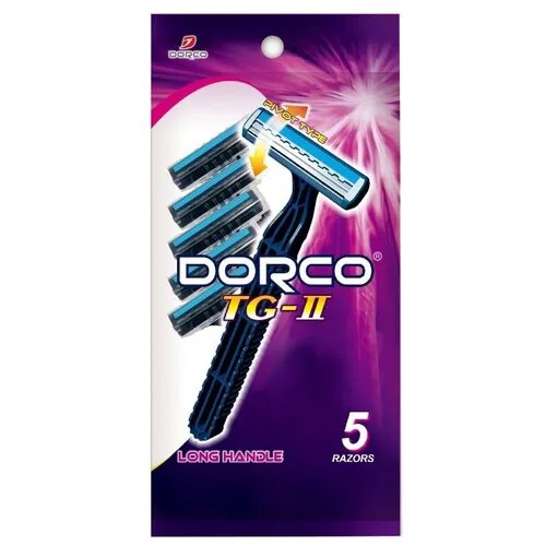 Бритвенный станок Dorco TG II (одноразовый), 5 шт.