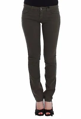 CNC Костюм Национальные джинсы Зеленые узкие джинсовые брюки Skinny s. W26 Рекомендуемая розничная цена 280 долларов США.