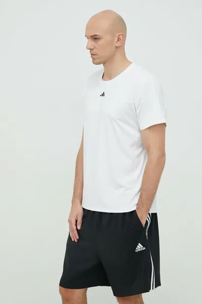 Тренировочная футболка Techfit adidas Performance, белый