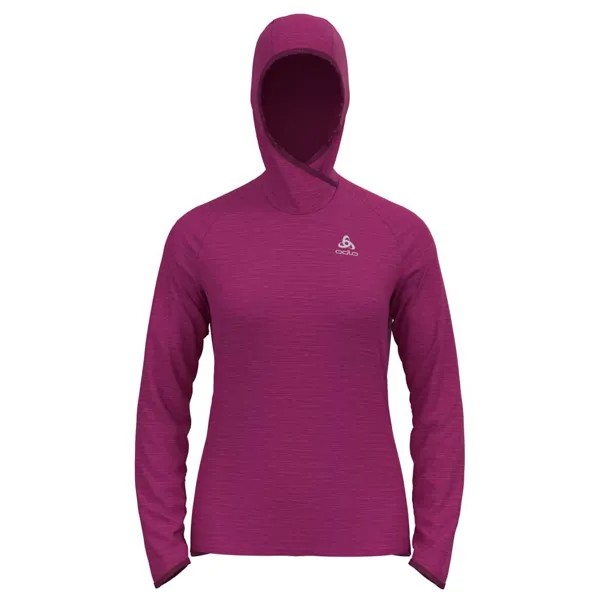 Худи Odlo Run Easy Warm, фиолетовый