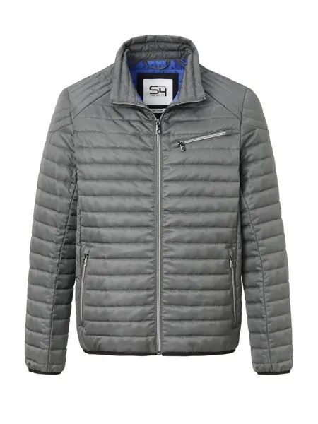 Стеганая куртка S4 JACKETS, цвет light grey melange