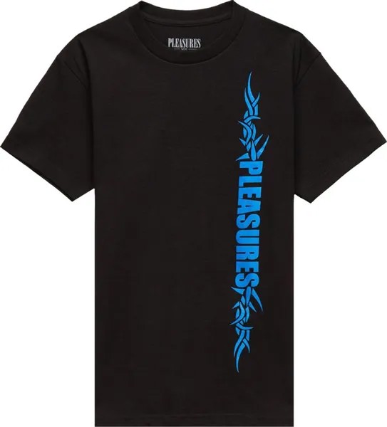 Футболка Pleasures Razor Logo T-Shirt 'Black', черный