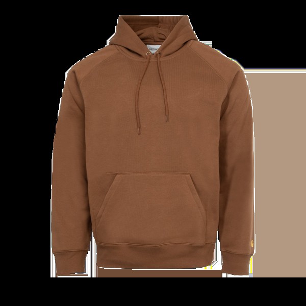 Худи Carhartt WIP Chase 'Tamarind/Gold', коричневый