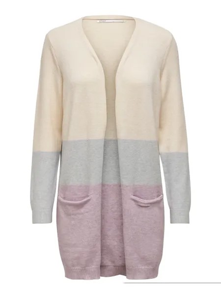 Кардиган ONLY Strickjacke ONLQUEEN, разноцветный
