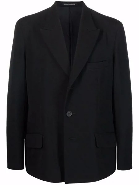 Yohji Yamamoto однотонный пиджак