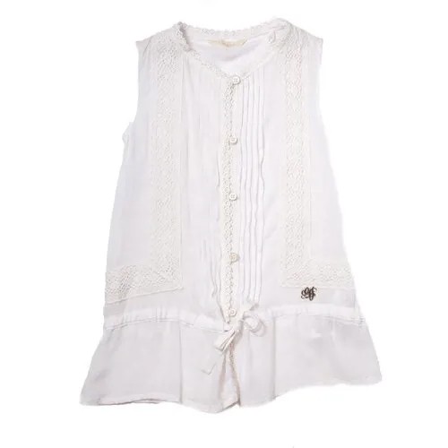 Блуза GUESS, размер 6, белый