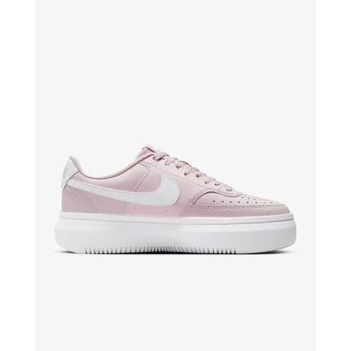 Кеды NIKE Court Vision Alta Leather, размер 7.5 US, platinum violet/white-champagne