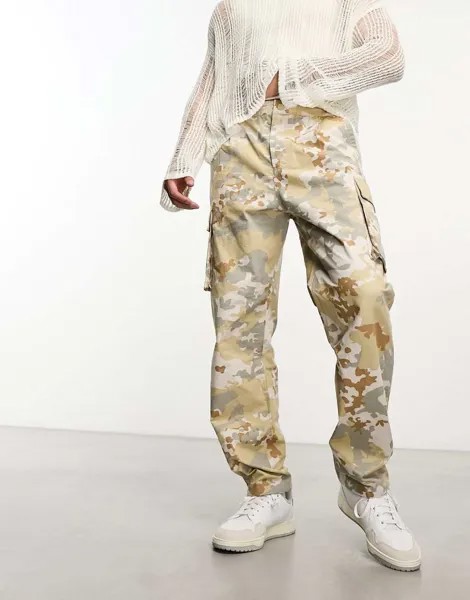 Бежевые джоггеры adidas Originals Graphics