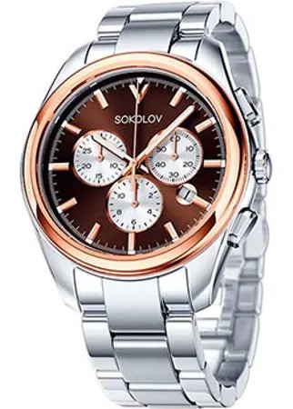 Fashion наручные  мужские часы Sokolov 139.01.71.000.05.01.3. Коллекция Unity