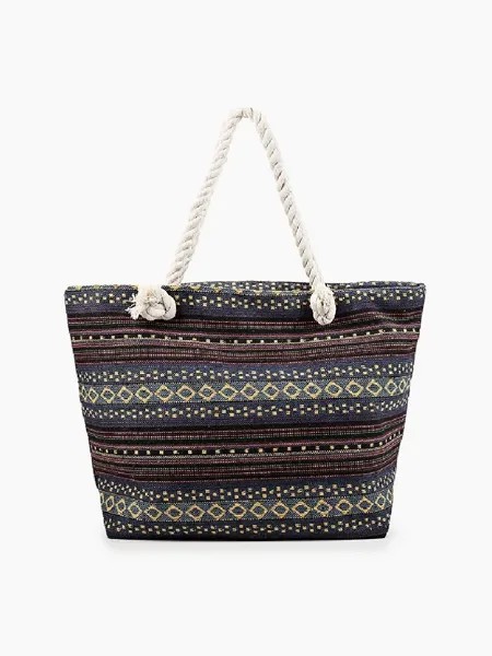 Пляжная сумка женская Rosedena BAG-46-003 синяя