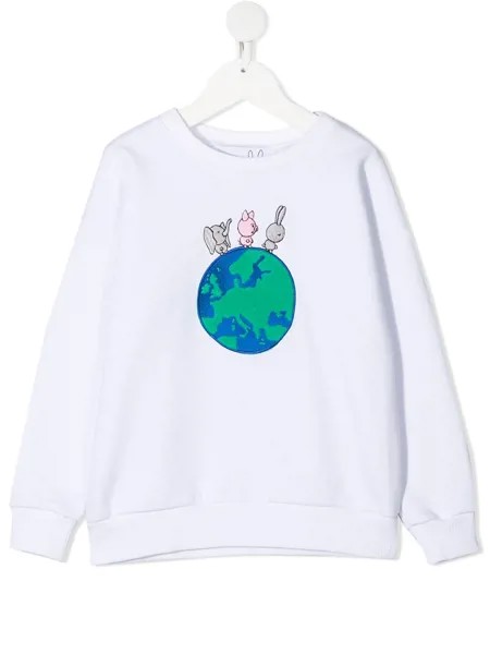 Natasha Zinko Kids толстовка Elephant Pig Bunny
