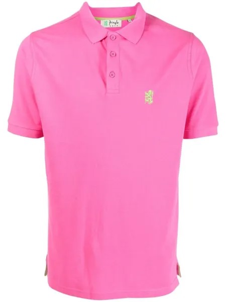 Рубашка поло Heritage Golf Pringle of Scotland, розовый