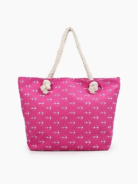 Пляжная сумка женская Rosedena BAG-46-072 розовая