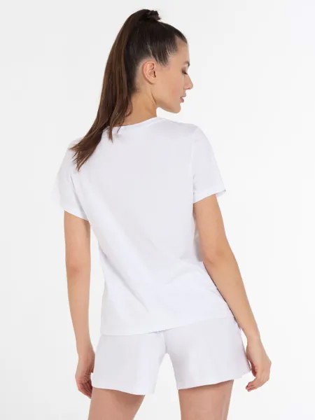 Футболка домашняя женская Pierre Cardin PC30003T белая XL