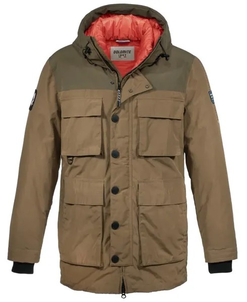 Парка мужская Dolomite 285502 коричневая 3XL