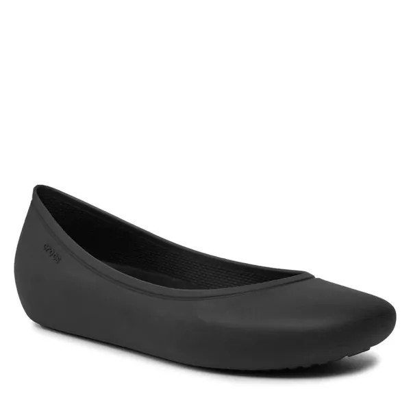 Балетки Crocs BrooklynFlat, черный